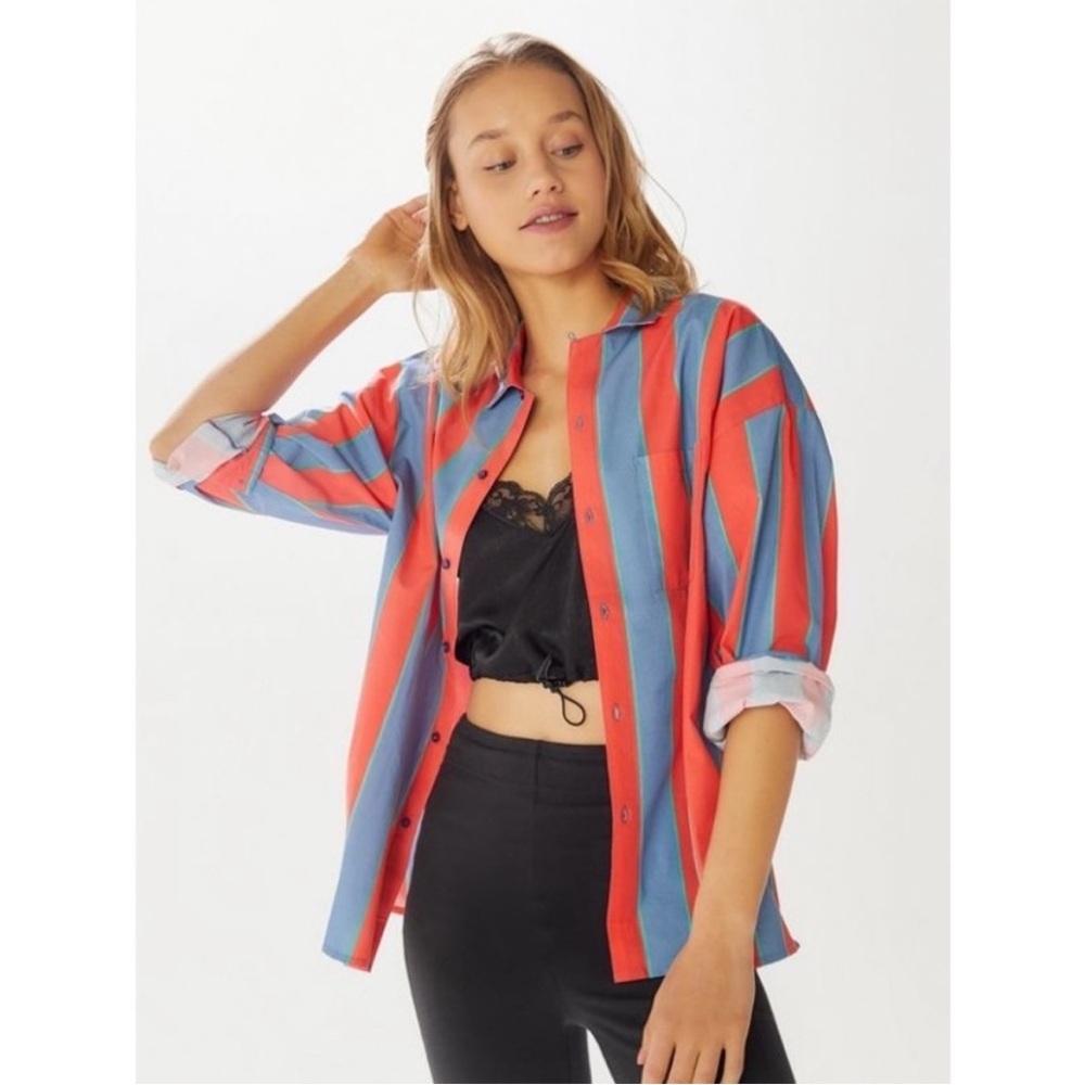 Urban Outfitters Charlie Oversized Button-Down Shirt